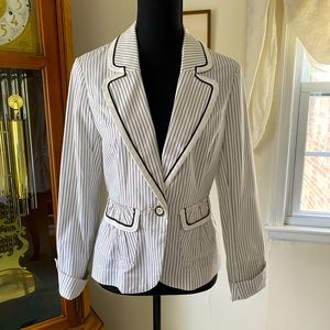 WHBM Pin Stripe Blazer